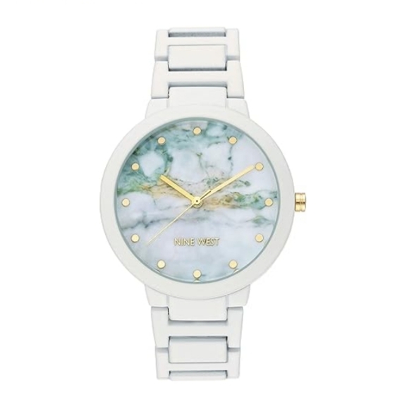 Women\'s Rubberized Bracelet Watch White